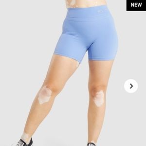 Whitney Simmons gymshark high rise shorts